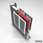 Fireproof steel louver door structure, application and prices