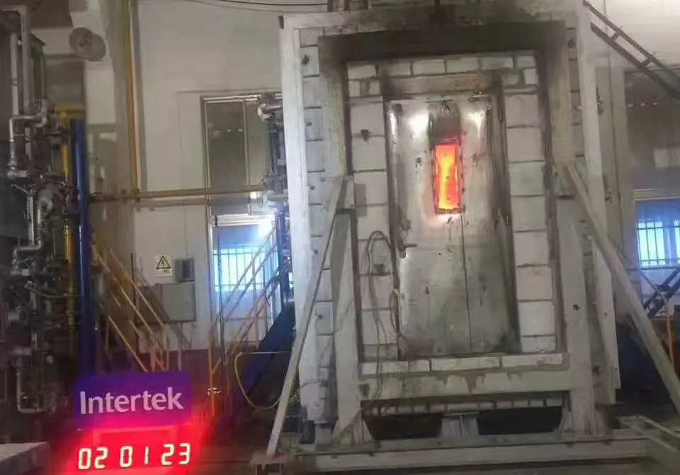 commercial steel fire door test