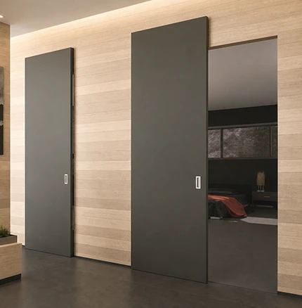 Hidden Track Sliding Door