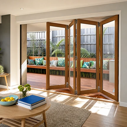 Wood Folding Door