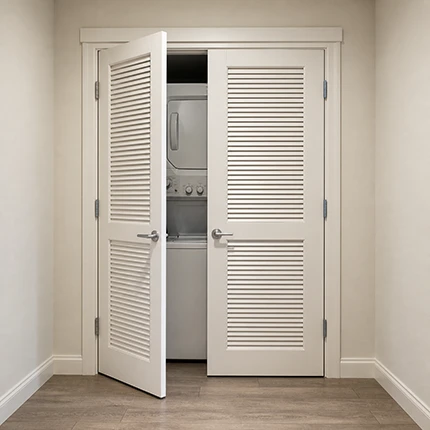 Wood Louver Door