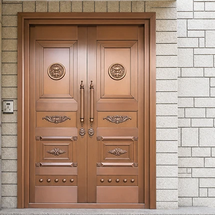 Brass Security Door