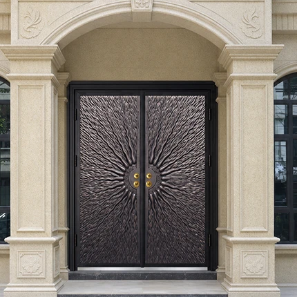 Cast-aluminum Security Door