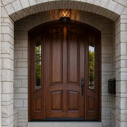 Solid Wood Front Door