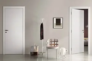 flush wood door