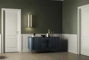 raised panel wood door