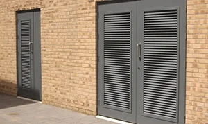 steel louver door