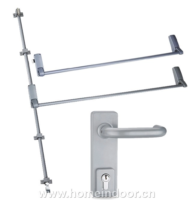 Push bar for double door A