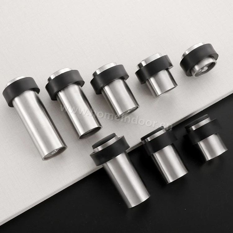 304 Stainless steel floor mount cylinder door stopper