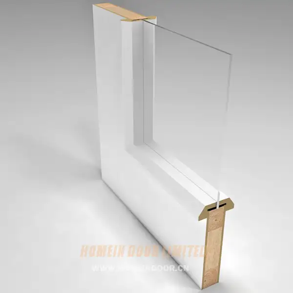 door with Glass panel construction B