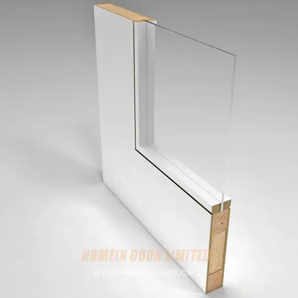 door with Glass panel construction C