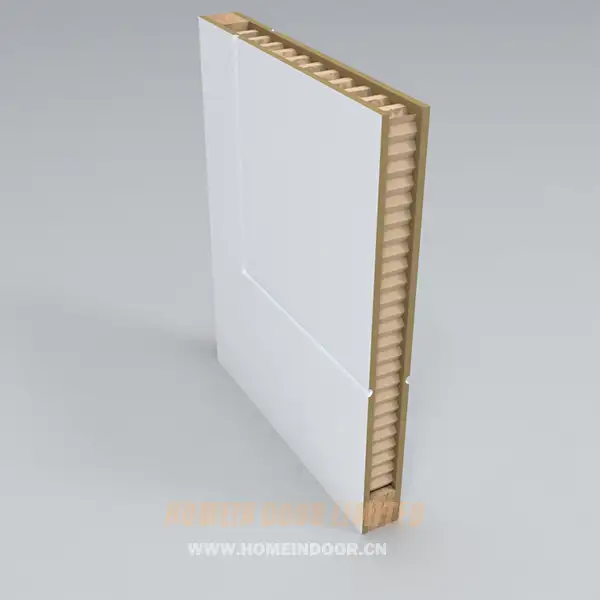 door with Honeycomb paper core