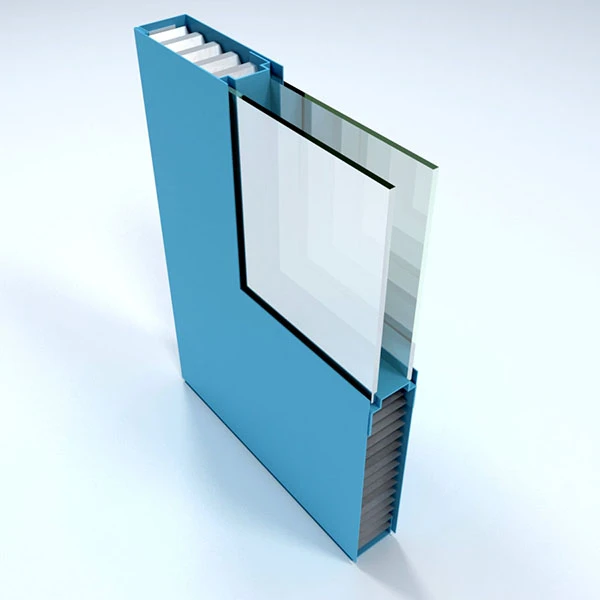 door with steel sliding door construction