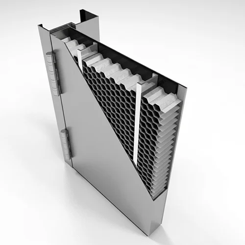 door with Lead lined door construction