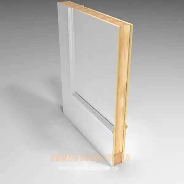 door with Small molding-100% wood core