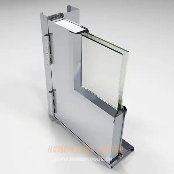 door with Glazed door panel