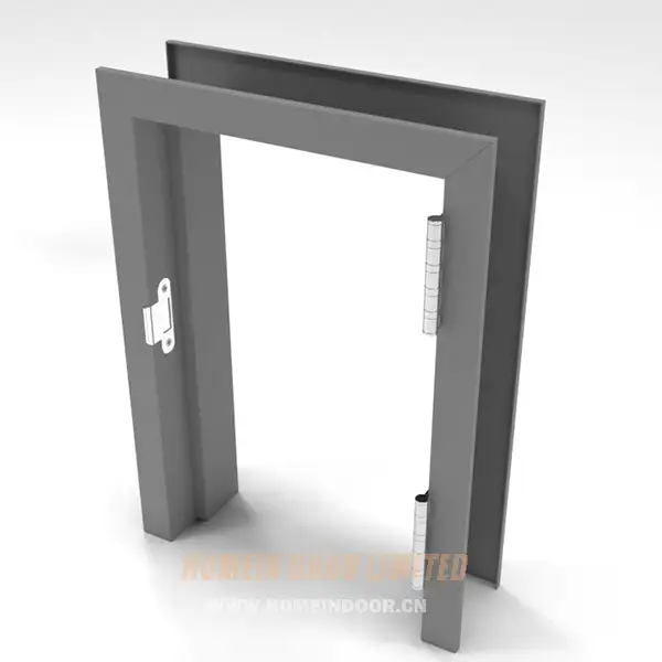 Welded door frame