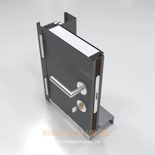 door with Acoustic core steel door