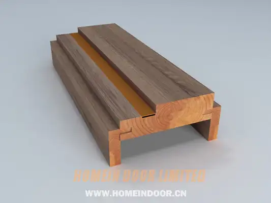 Hardwood fireproof frame