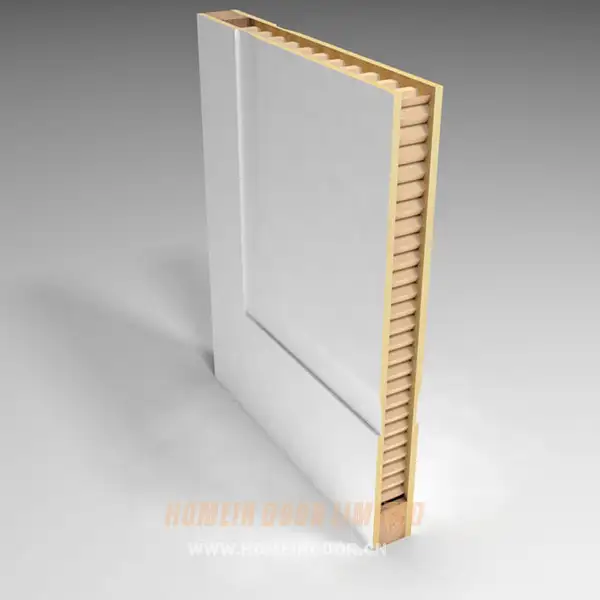 door with Honeycomb paper core