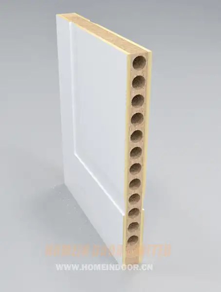 door with Tubular chipboard core