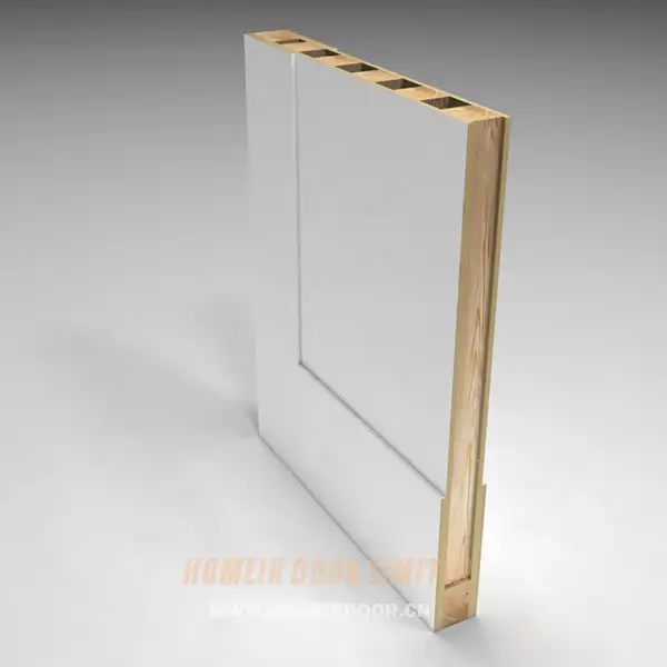 door with 50% wood core