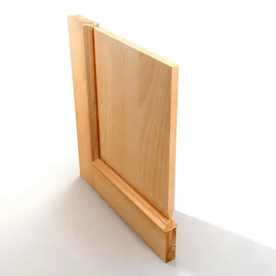 stile and rail solid wood door