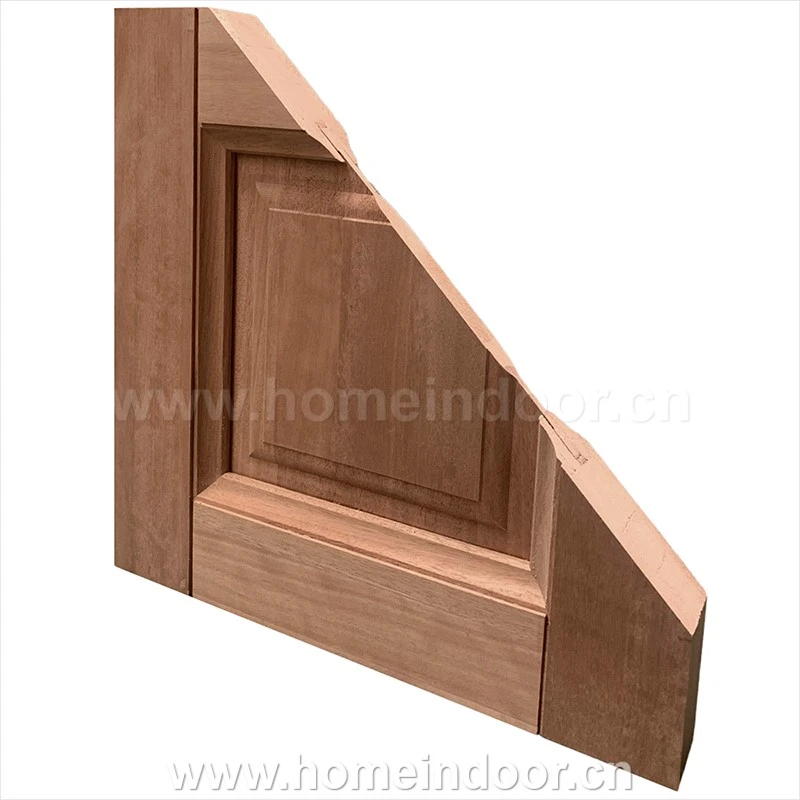Solid wood interior door specification and structures