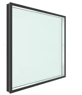 Laminated fire glass
