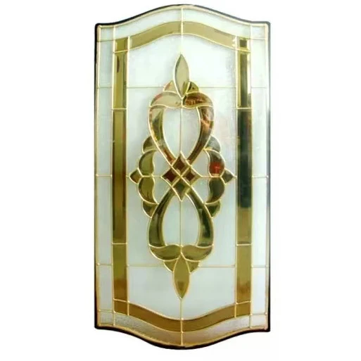 Brass decorative glass A
