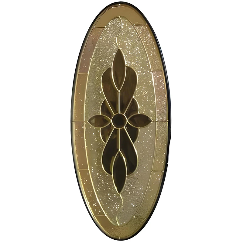Brass decorative glass E