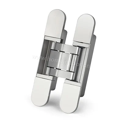 Zinc alloy 3D adjustable invisible hinge for interior door