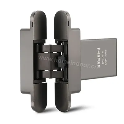 aluminum alloy 3d adjustable self-close hydraulic invisible hinge