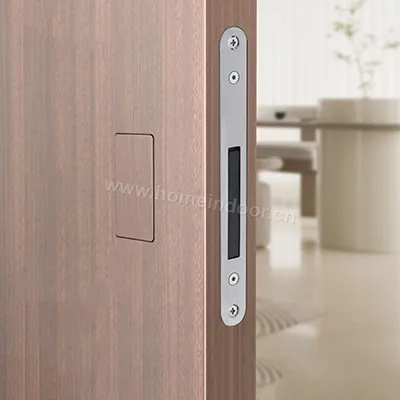 handless invisible hidden magnetic lock for trimless door