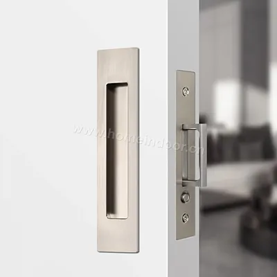 finger pull recessed handle for pocket sliding door