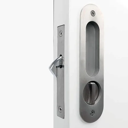 stainless steel recessed handle with lock