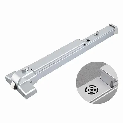 stainless steel panic push bar with alarm