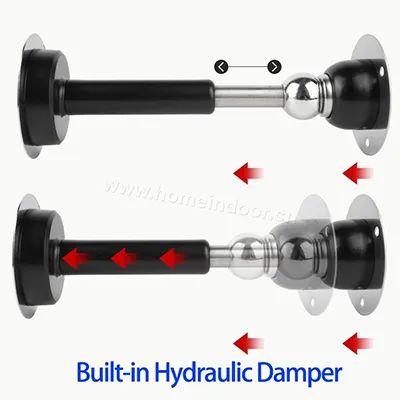 304 stainless steel soft-catch hydraulic damper door catch