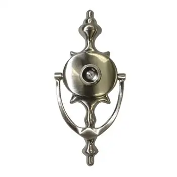 VN02 UL Brass Satin Golden door Knocker