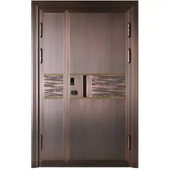 CPD23 house exterior entry flush security copper door