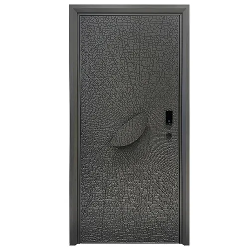 Luxury residential cast aluminum front door
