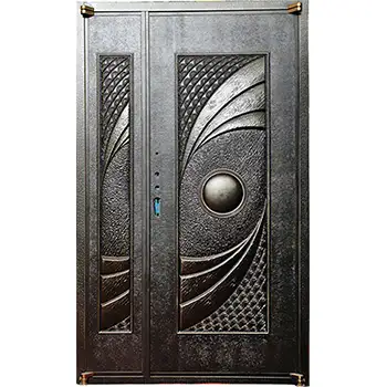 ACD01 villas exterior front entrance classic armored security aluminum-casting door