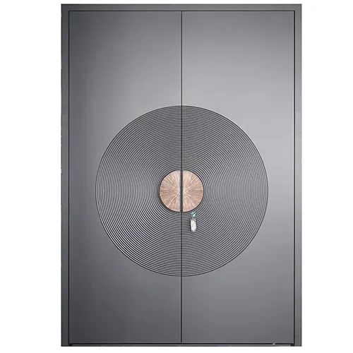 Modern luxury residential high security cast aluminum main door
