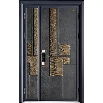 ACD03 villas exterior front entrance classic armored security aluminum-casting door