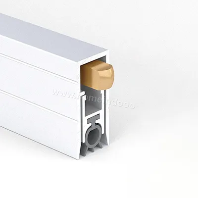 Aluminum profile concealed automatic drop down seal