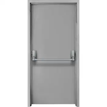 UL10c steel 1 hour fireproof commerical emergency exit door with push bar