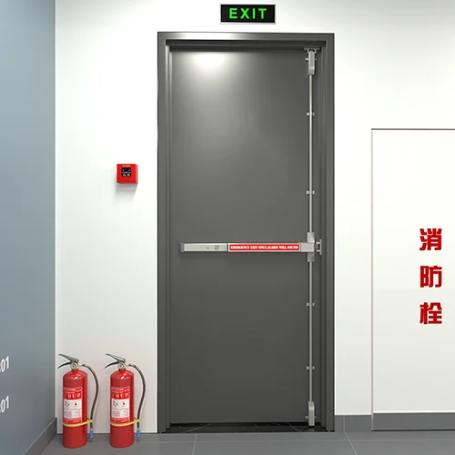 3 hour UL listed steel high security fire exit door