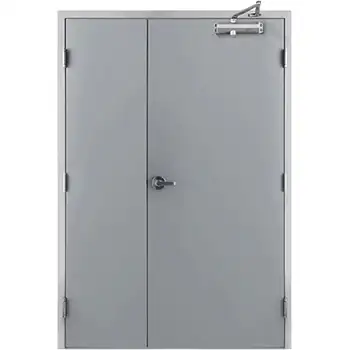 Commerical one and half UL listed 180 minutes fire resistant steel door