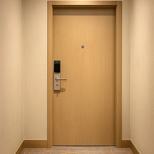 STC45 sound-proofing fireproof Steel hotel room door