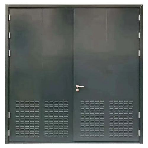 14ft*12ft hinged steel insulated industrial warehouse door